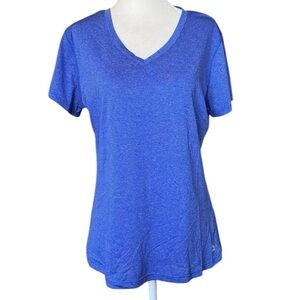 RBX V Neck Stripe Short Sleeve X Dri T-Shirt